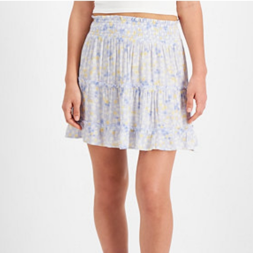 Hippie Rose- Blue Ditsy Skirt *New*